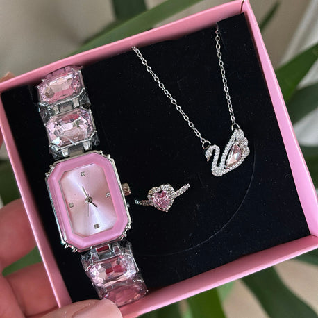 Pink Swan Set