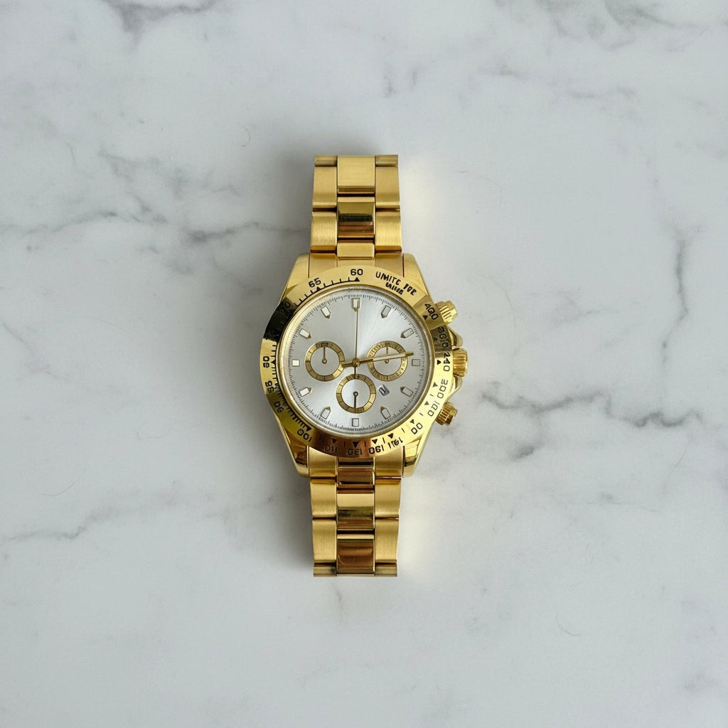 Gold Lüks Erkek Saat