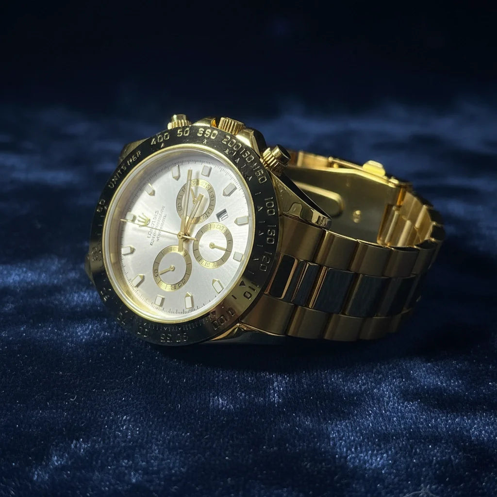 Gold Lüks Erkek Saat