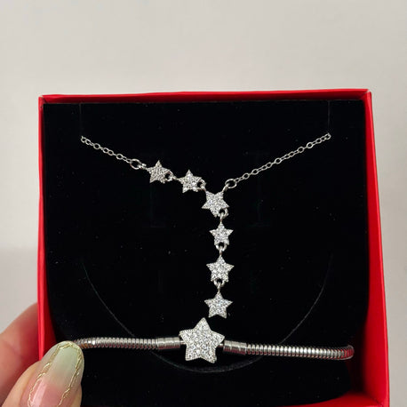 Star Kolye Bileklik Set