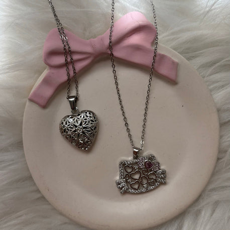 Çelik Silver Kolye